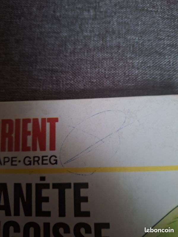 Vends LUC ORIENT La planete de l angoisse,EO 12 euros (cote BDM 50 euros) (image 6)