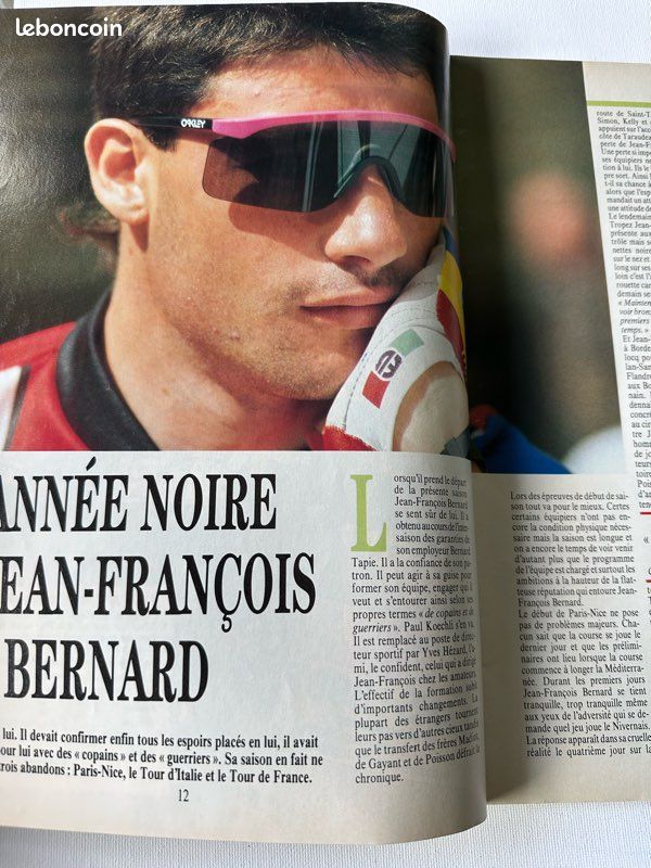 Cyclisme 88 Livre d’Or Miroir du Cyclisme Poster Inclus Parfait Etat (image 3)