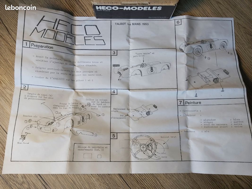 HECO 1/43 Talbot Lago Présidentielle – Miniature Voiture Métal – France
