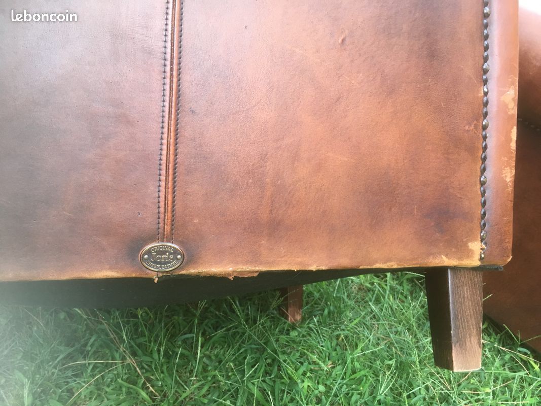 Paire de club cuir Joris vintage (image 3)