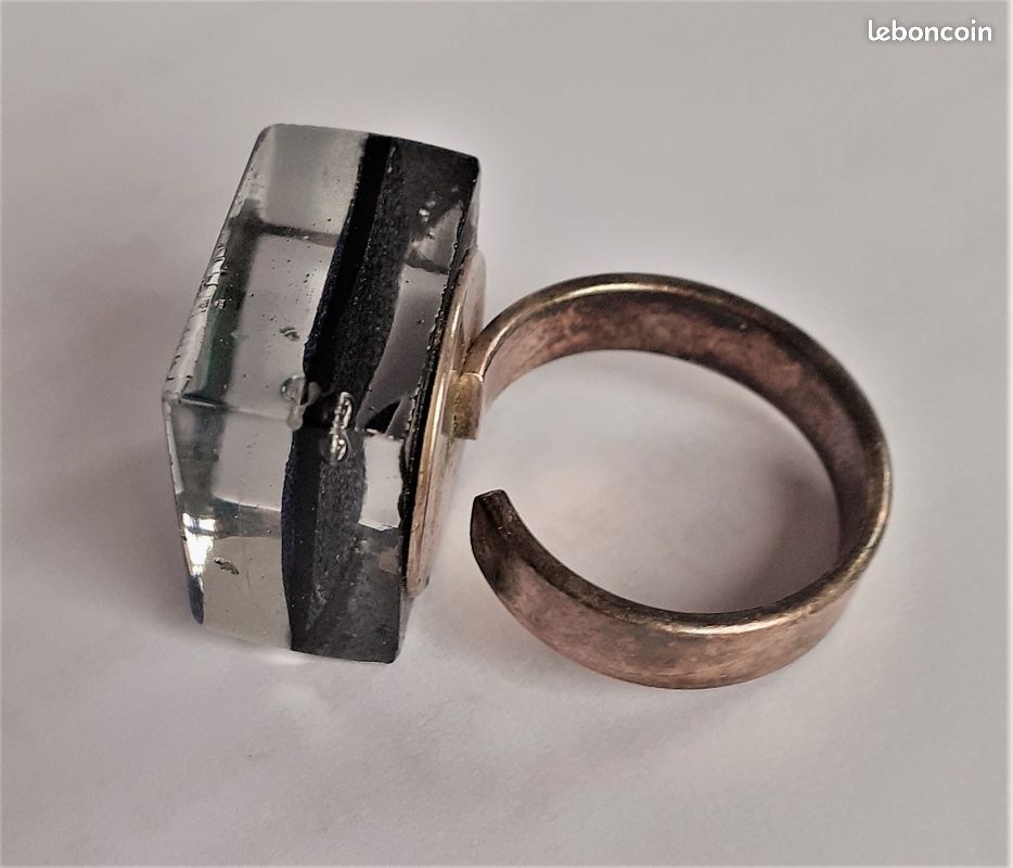 Bague verre fuse (image 2)