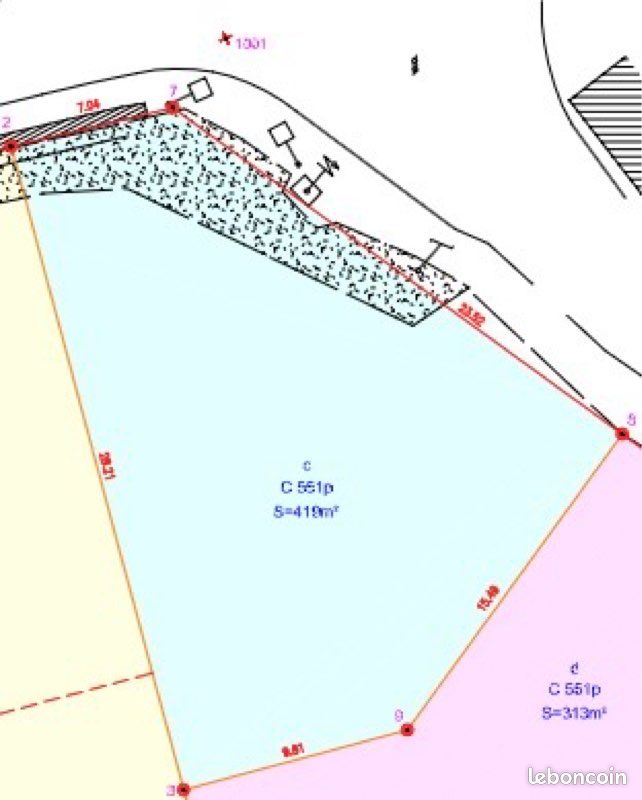 Terrain constructible · à Val-du-Mignon · 15 000 €