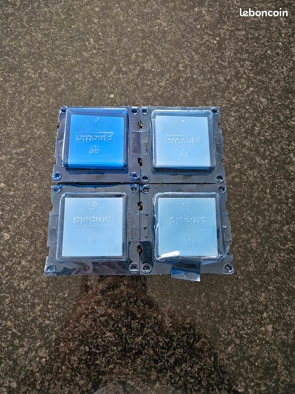 10 Interrupteurs Va-et-vient ARNOULD ESPACE évolution - Neufs, Lot Pro