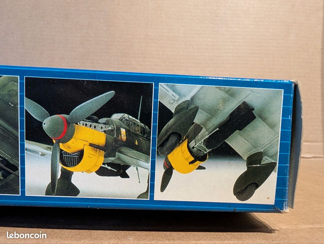 Playkits 1/72 Stuka JU87 – Bombardier Allemand Seconde Guerre – Avion Militaire Métal Moulé – Modèle Déco