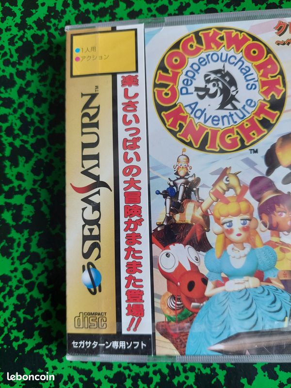 Jeu Sega Saturn – Clockwork Knight Pepperouchau's Adventure – Version Japon NTSC-J – Bon état