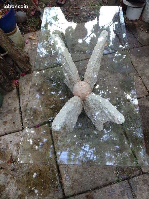 Table basse de salon en verre (image 2)
