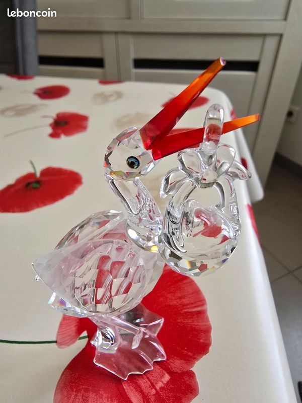 Vends figurine Swarovski, la cigogne (image 3)