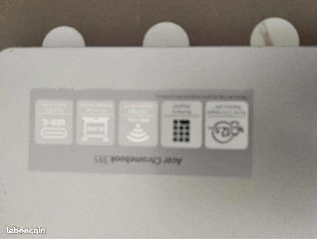 Ordinateur Chromebook Acer 15,6 pouces (image 6)