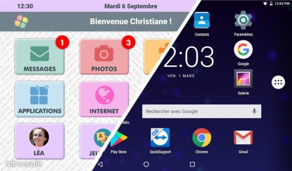 TABLETTE FACILOTAB TAB 60 CLASSIC - WIFI - 128 GO NEUVE SCELLE et SOUS EMBALLAGE I (image 15)