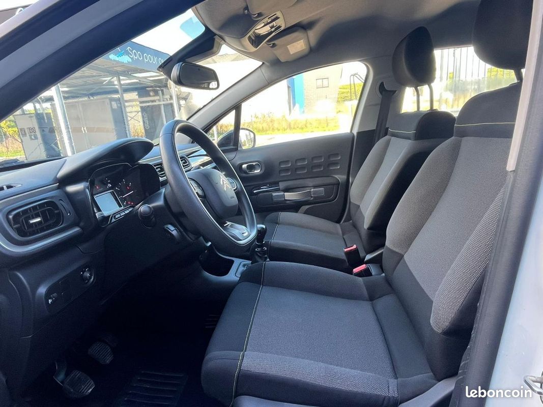 CITROEN C3 SOCIETE 1.5 BlueHDi 100 Feel Business R - 7492 HT - 2 PLACES (image 7)