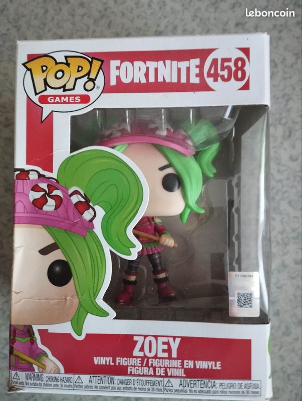 POP Zoey Fortnite numéro 458 (image 1)
