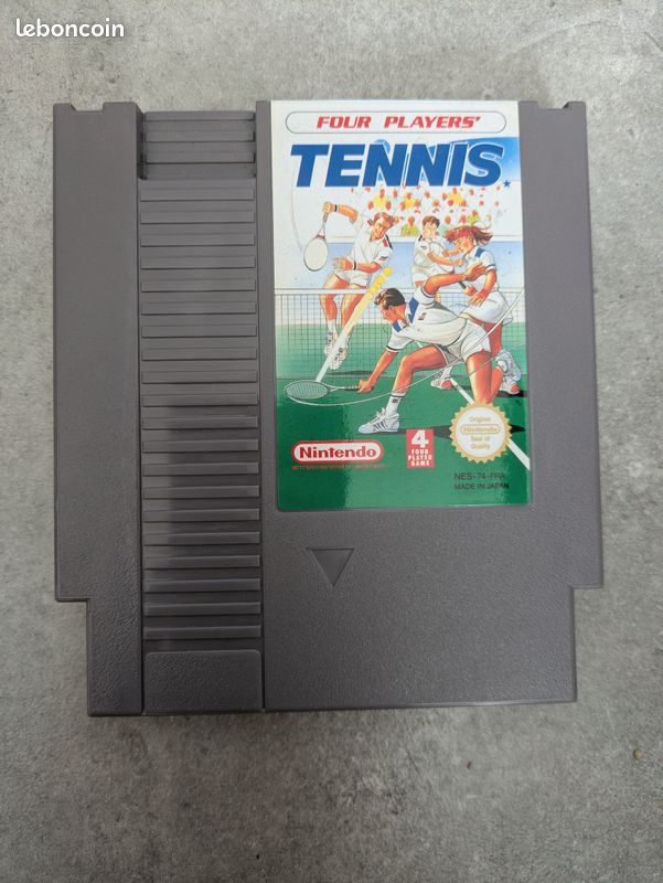 Four Player's Tennis - Nintendo Nes - Complet (image 8)