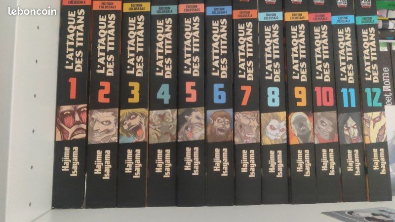 Manga l’Attaque des Titans (image 1)