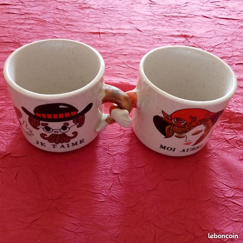 Lot 2 tasses à café (image 1)