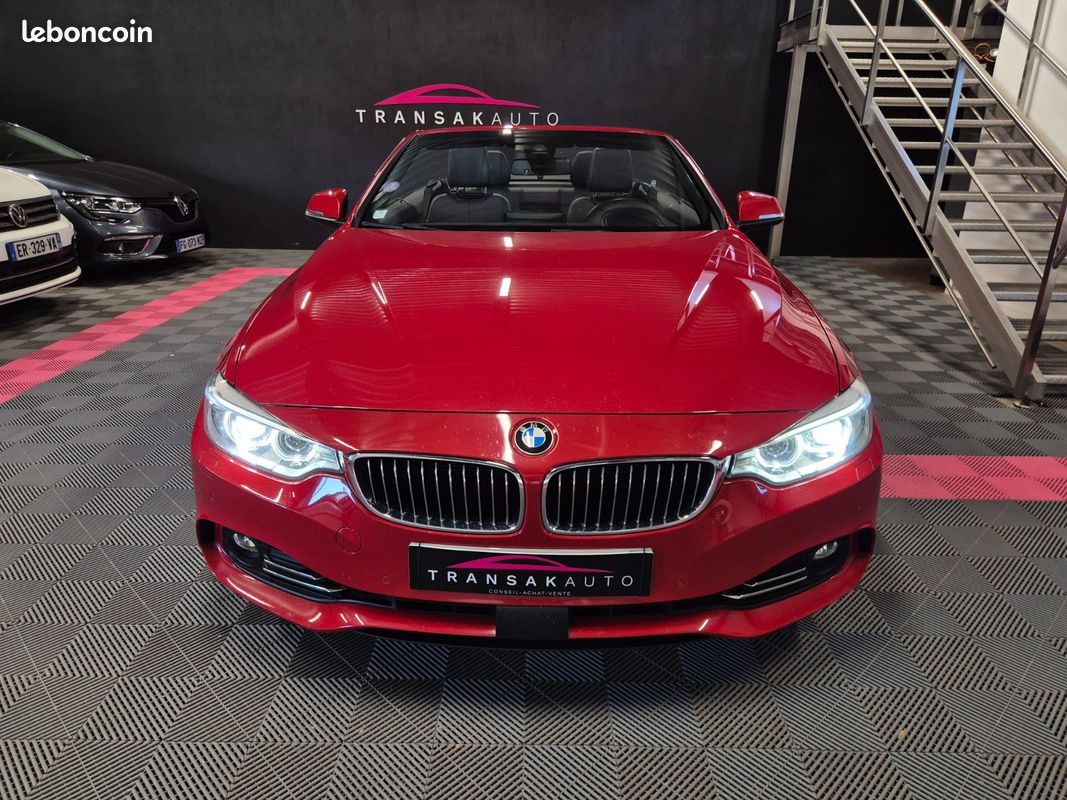BMW SERIE 4 CABRIOLET F33 428i 245 ch Luxury A / REVISION A JOUR / BOITIER ETHANOL HOMOLOGUE (image 8)
