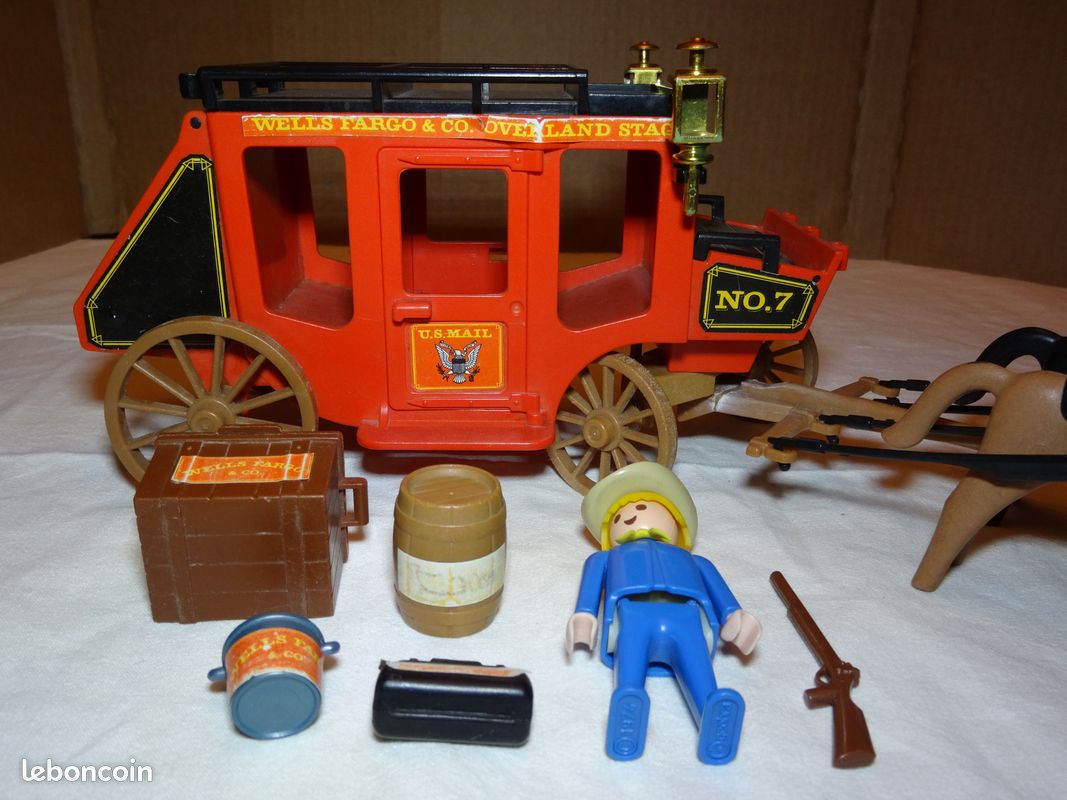 PLAYMOBIL DYNAMITES CAISSE Tonneau Feu Cowboy Western EUR 5,90