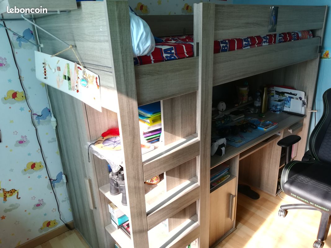 Lit combiné 90*200 (image 1)