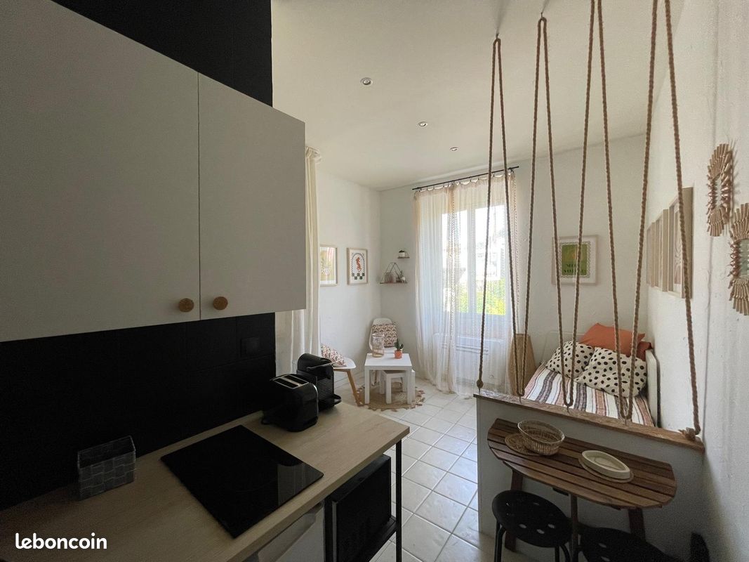 Appartement 1 pièce 17 m² · à Nice · 17 m² · 550 €/mois