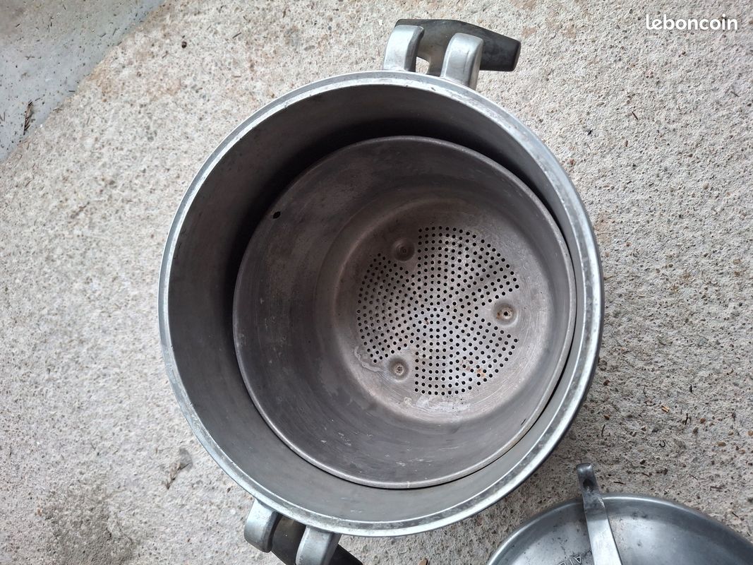 Cocotte-minute Ancienne L'Auto Thermos – Vintage + Livre De Recettes – Bon état
