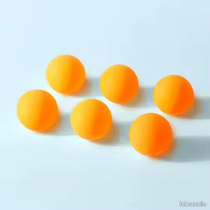 Lot De 200 Balles De Ping-Pong Orange - Balles D'Entraînement Durables 40mm