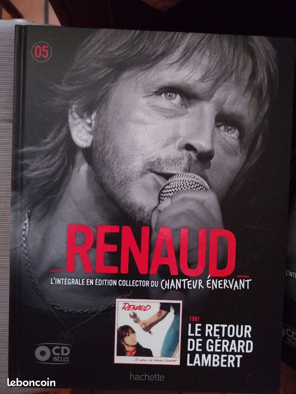 Lot 11 livres + CD Renaud l'intégral édition collector du chanteur énervant (image 12)