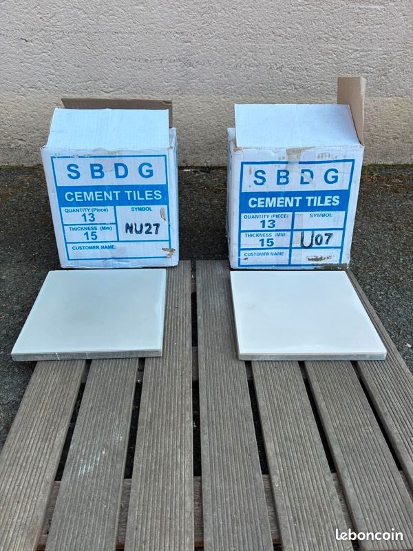 Carreaux de ciment authentiques 20m2 environ (image 2)
