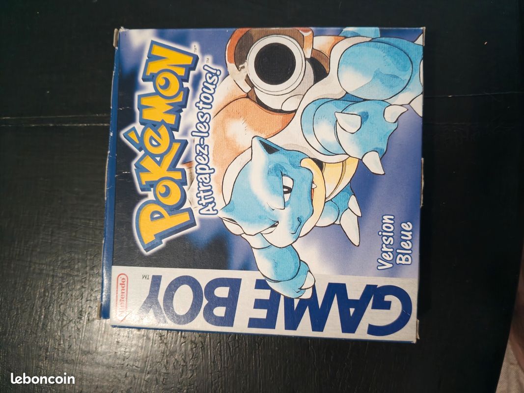 Pokemon bleu avec boîte (image 2)