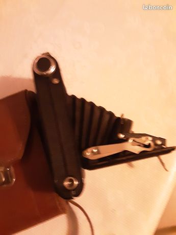 APPAREIL PHOTO A Soufflet Repliable vintage Lumiere Ludax Obj. 6,3