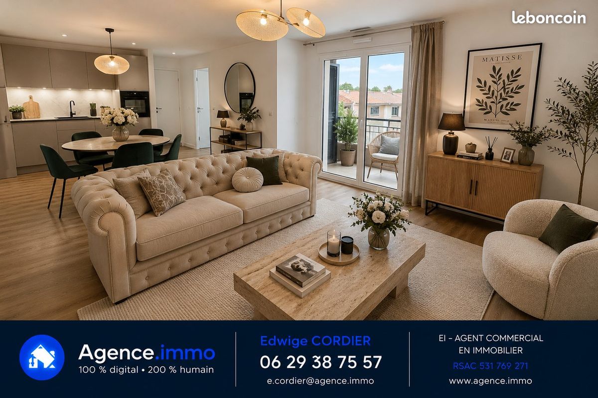 Appartement 3 pièces 58 m² · à Crécy-la-Chapelle · 58 m² · 286 900 €