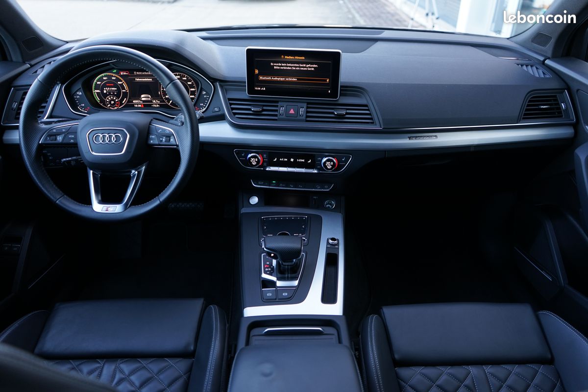 AUDI Q5 II (2) 55 TFSIE 367 ch S LINE QUATTRO S TRONIC 7 - Deuxième main - Entretien AUDI complet - Bang&Olufsen - Sièges chauffants AV/AR (image 7)