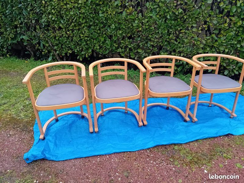 4 chaises danoises de très belle facture (image 5)