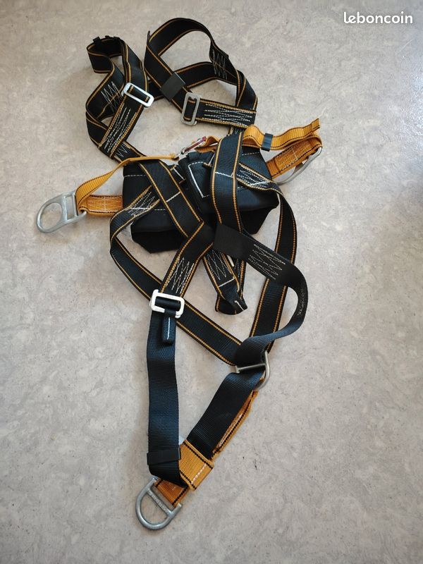 Lot harnais antichute Protecta + absorbeurs Petzl + échelle de corde (image 9)