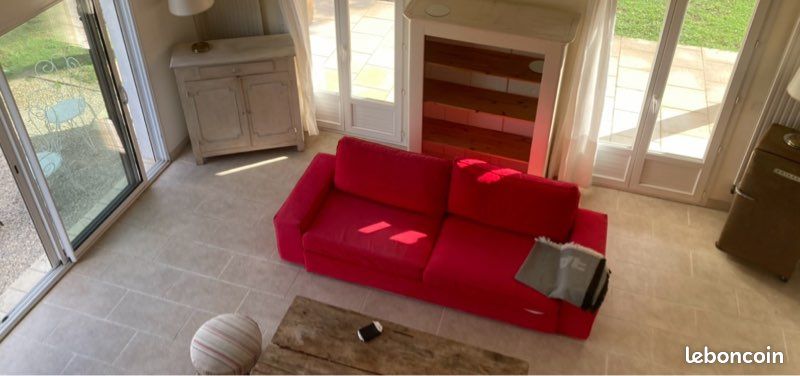 Canape kivik convertible 3 places IKEA 2 housses + pouf (image 4)