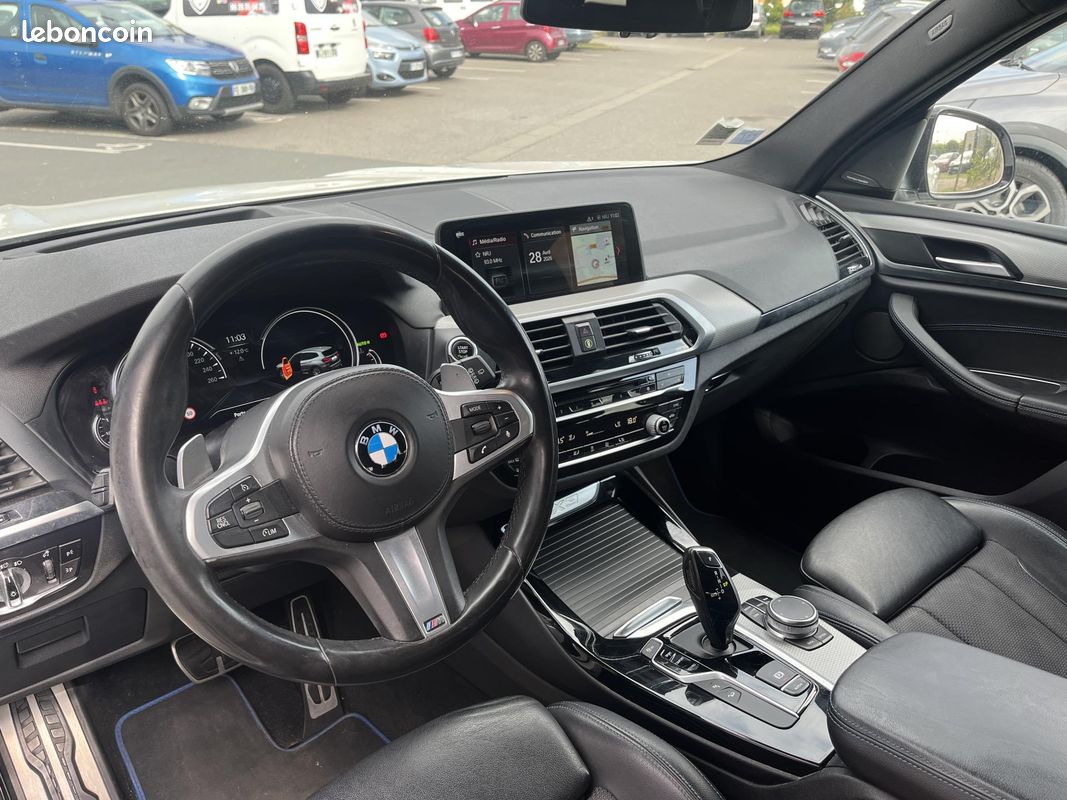 BMW X3 3.0 D 265 M-SPORT XDRIVE BVA / Garantie 12 mois (image 6)