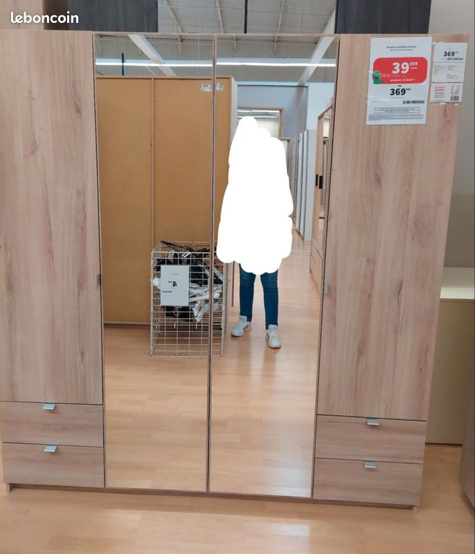 Armoire penderie avec la facture. Pas de livraison (image 19)
