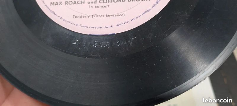 Vinyle jazz Gene Norman présente Max Roach and Clifford Brown en concert printemps 1954 (image 6)