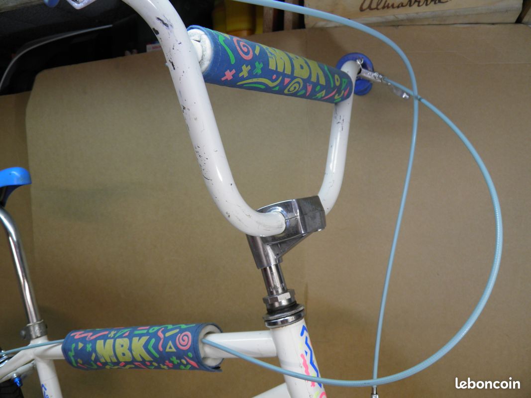 MBK WHITE CROSS, bmx mbk white cross, whitecross, vélo cross, ancien