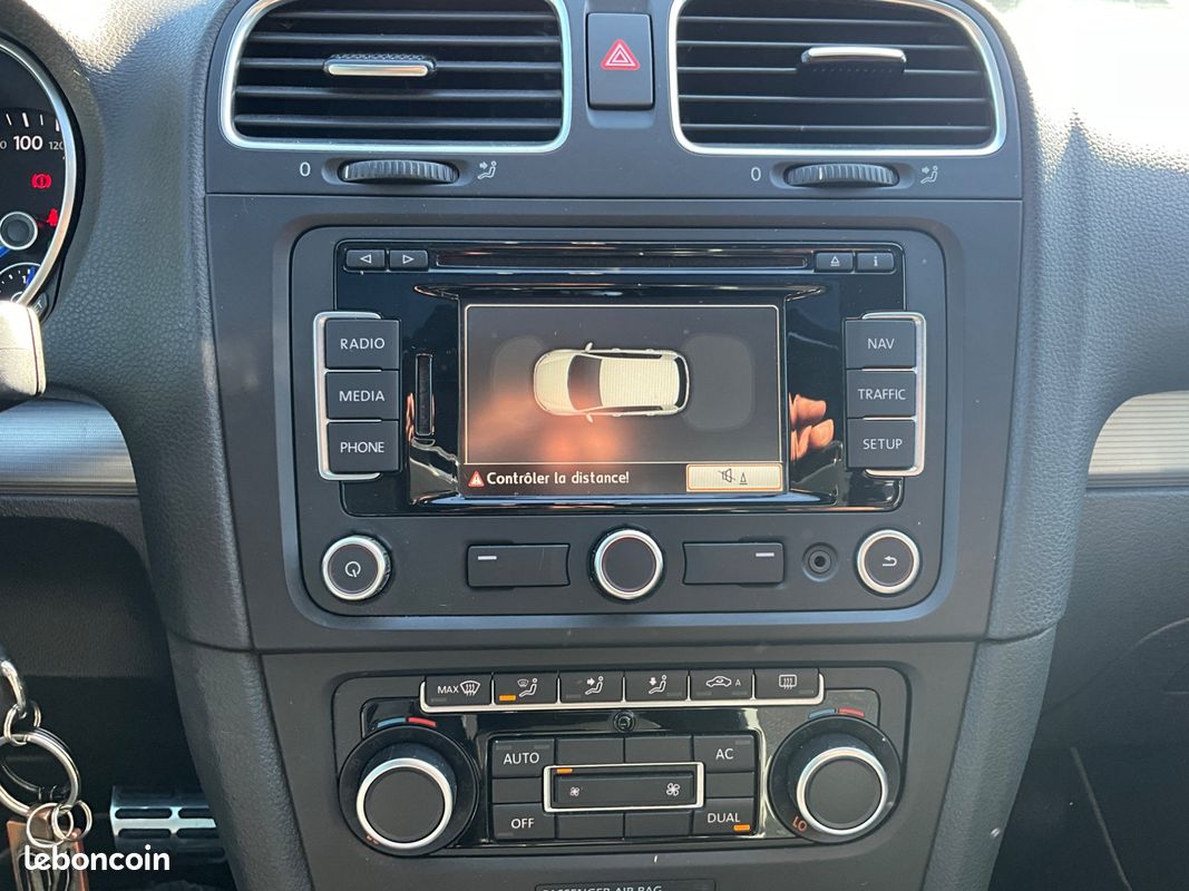 Volkswagen golf 2.0 tsi 270 ch r 4motion dsg / dcc / toit ouvrant / full origine / radars av arr / bluetooth (image 10)