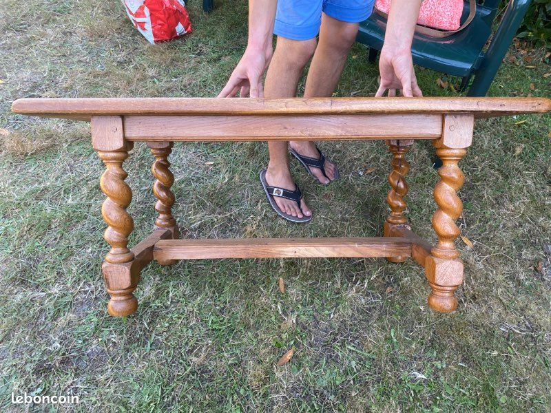 Table basse chêne (image 5)