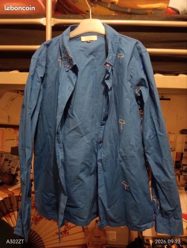 Chemise bleue (image 2)
