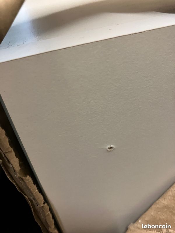 Meuble de Cuisine Haut MOBALPA – Blanc vernis mat - NEUF (image 4)