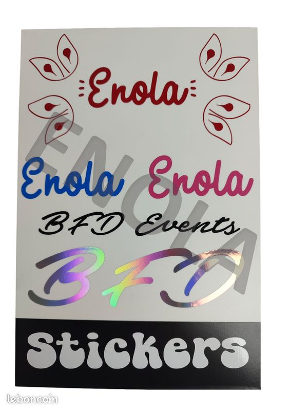 Stickers personnalisés (image 1)
