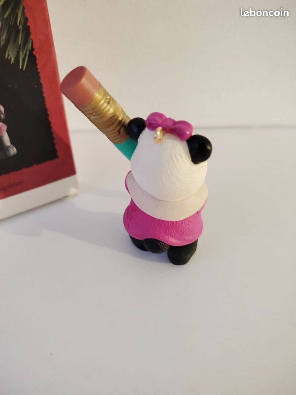 Décoration de Noël Hallmark Keepsake ornament Christmas Panda Daughter (image 4)