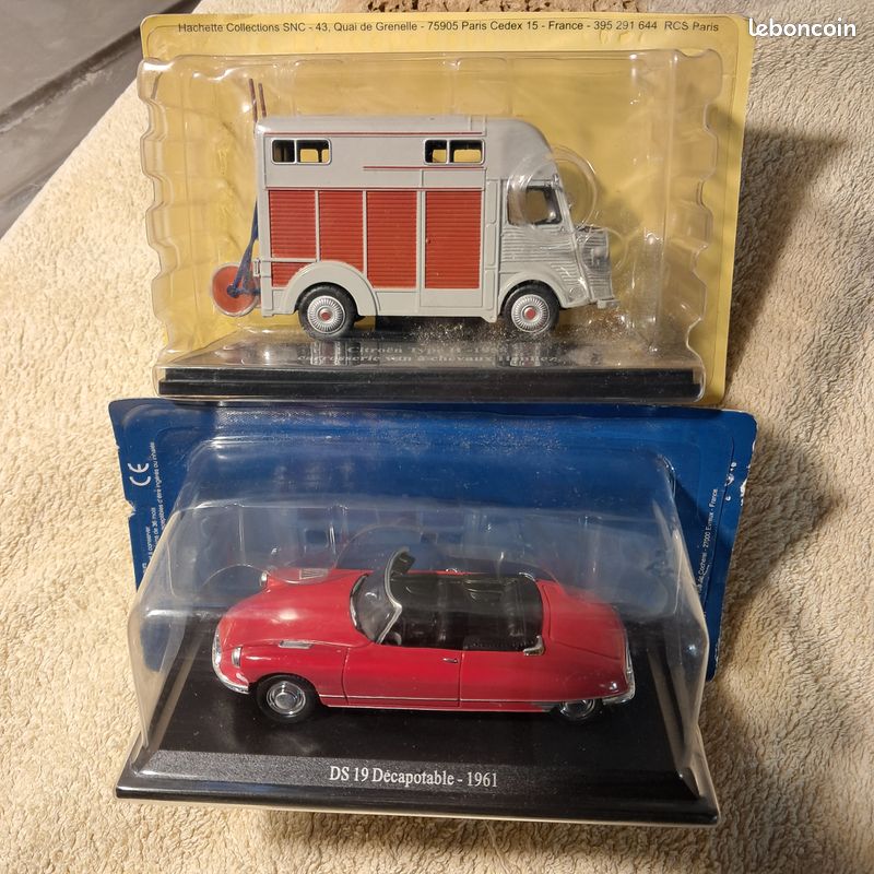 2 maquettes Citroen au 1/43 (image 1)