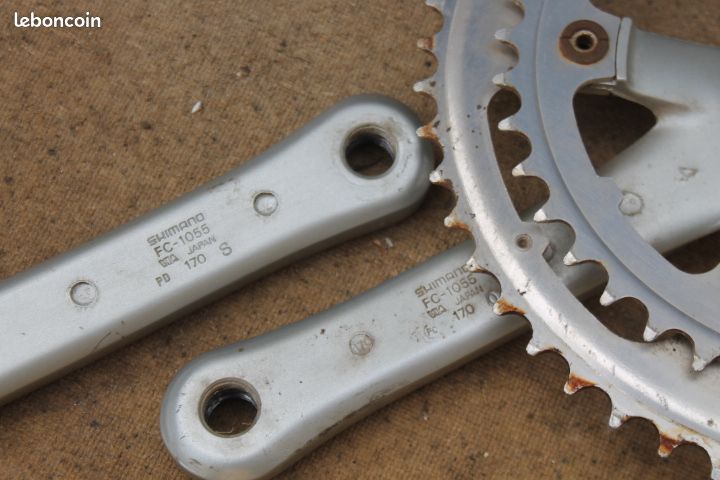 Pédalier Shimano 7410 (36x24T) – Boîtier De Pédalier Italien NOS, Neuf