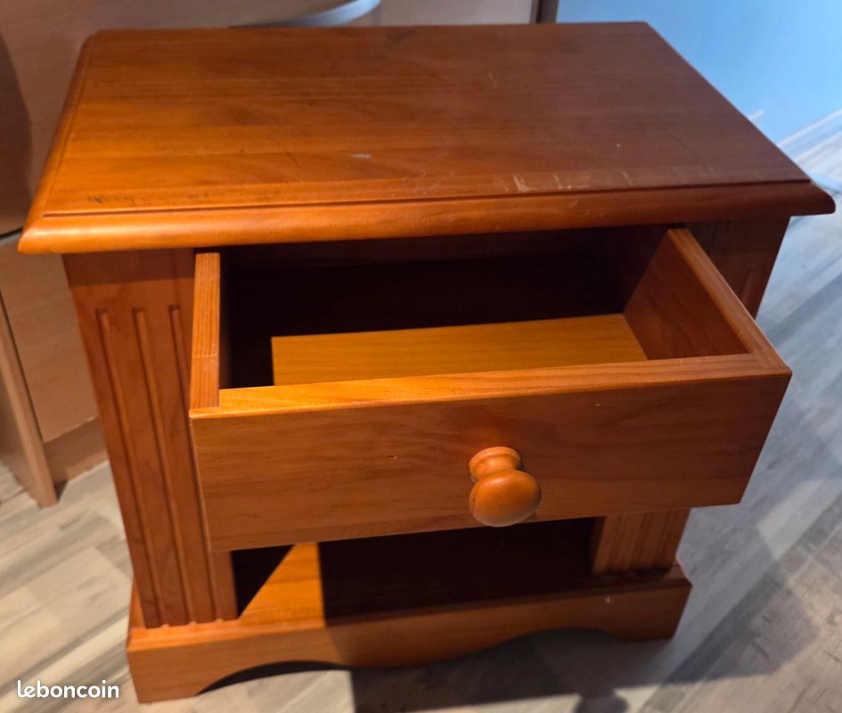 Mobilier en bois chambre (image 5)