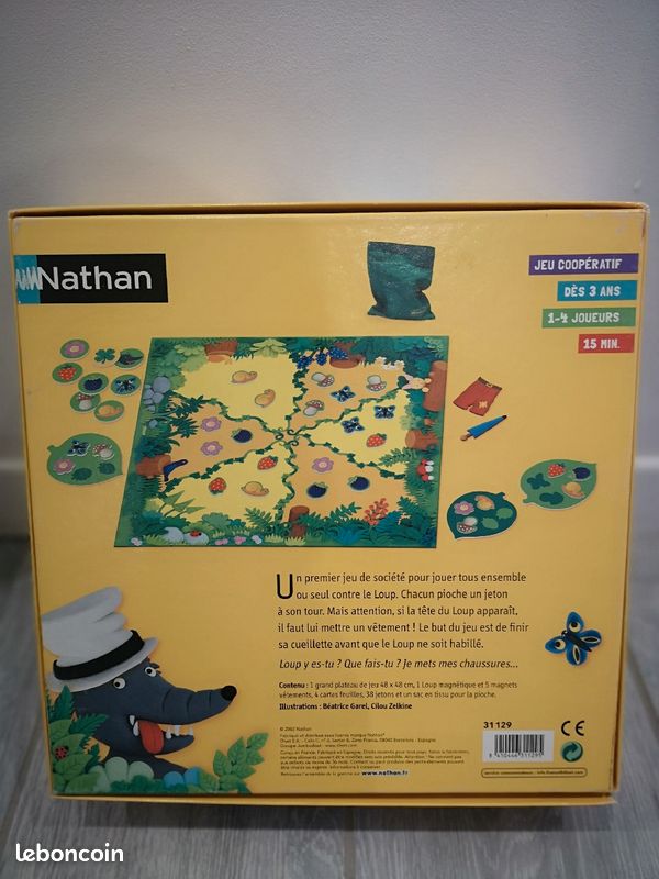 Lot de jeux de société pour enfants dès 2ans (image 4)