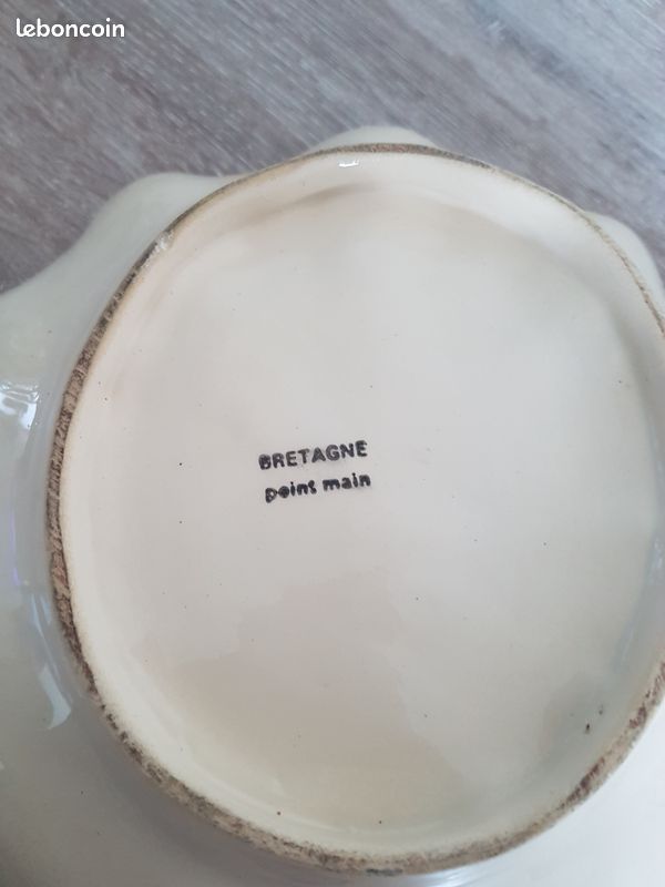 Plats breton peint à la main (image 9)