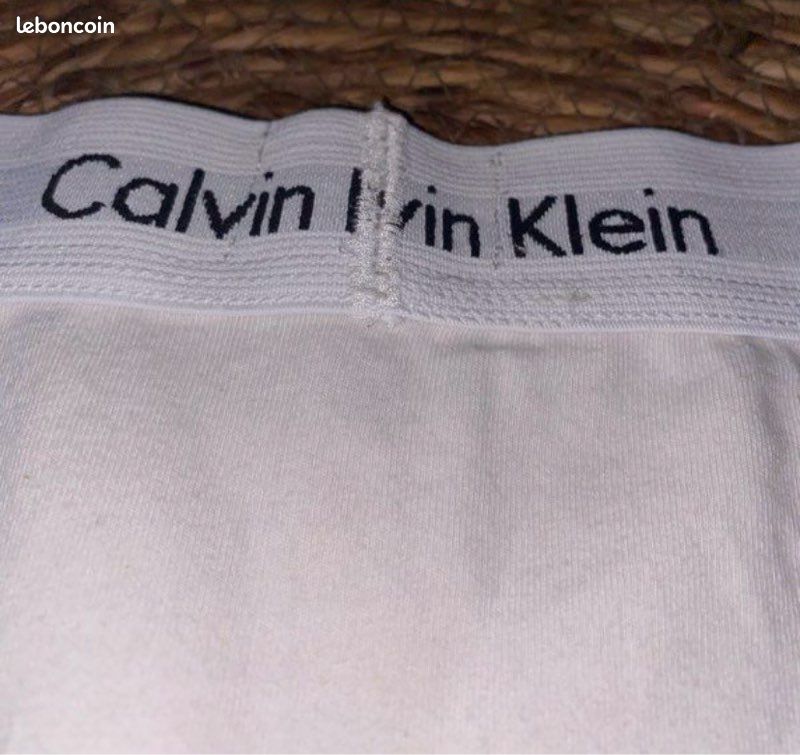 Boxer Calvin Klein blanc – Taille S (image 5)