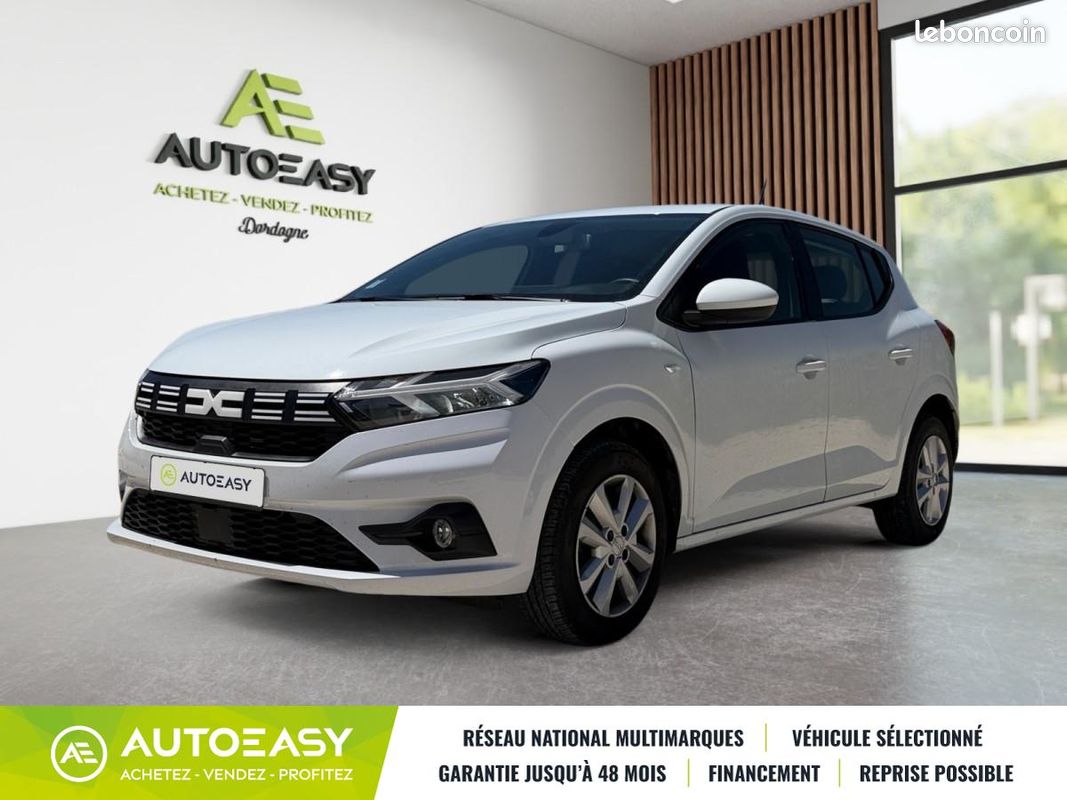 Dacia Sandero ECO-G 100 EXPRESSION / ENTRETIEN DACIA / CARPLAY / BLUETOOTH (image 1)